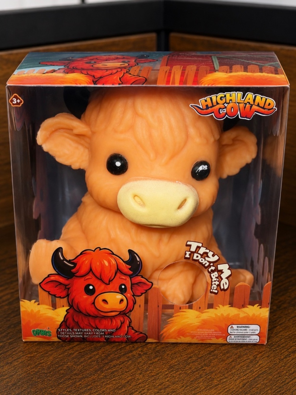 Highland Cow Squishy Stress Toy